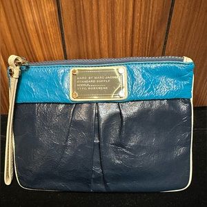 MARC BY MARC JACOBS Standard Supply 

Workwear Leather Wallet Blue